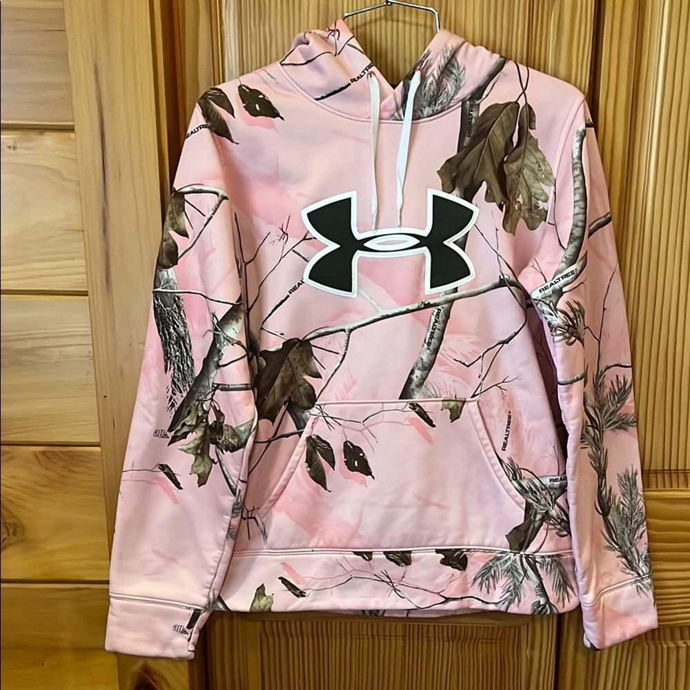 Under Armour Pink Camo Hoodie